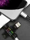 DC Digital Voltmeter Type-C PD Voltage Current Meter Ammeter Detector Power Bank