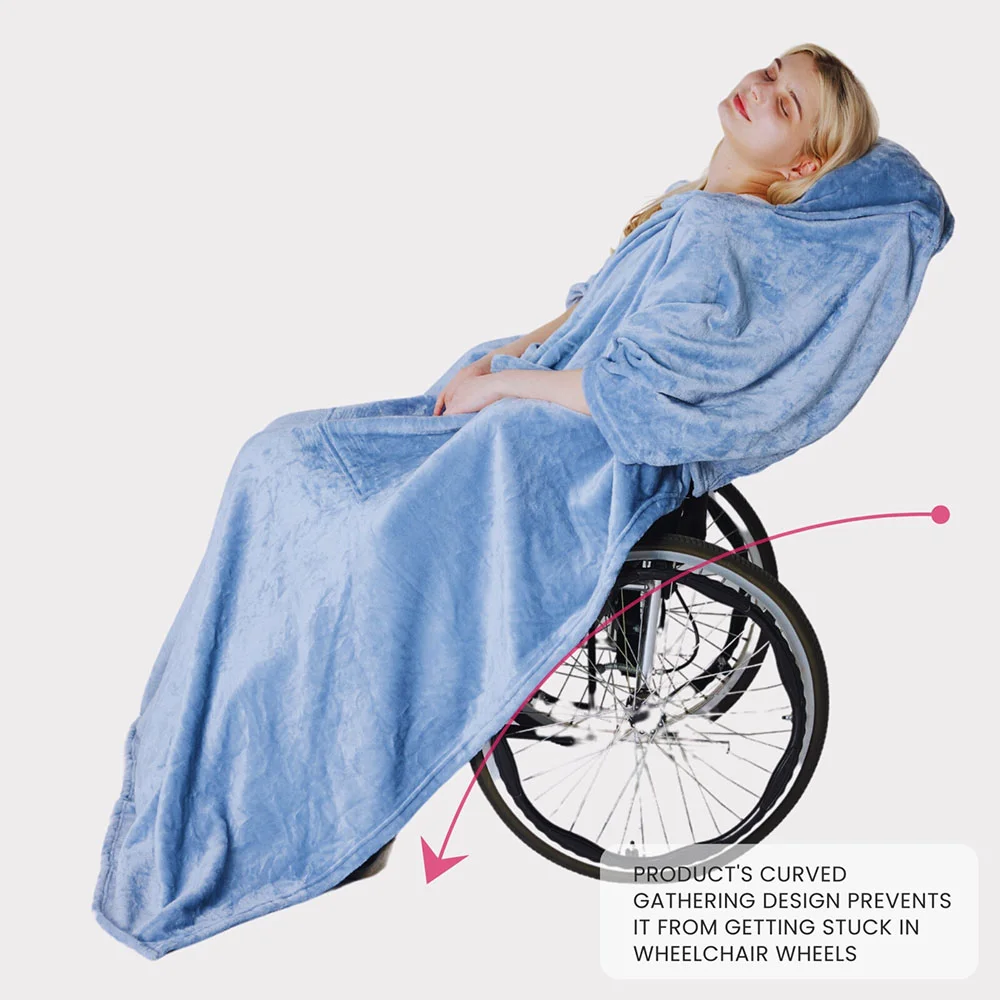 Comfortable Wearable Home Blanket for Mom Car Blanket Sleeping Blanket Wheelchair Blanket Mother Blanket Valentine's Day Gift Camping Blanket Winter Blanket Warm Blanket Gravity Blanket