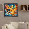 Diamond Painting-DIY Full Round Drill Dolphin(40*40CM)