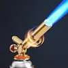 Blow Torch Lighter Brass with Adjustable Flame for BBQ Baking Brulee Creme Craft