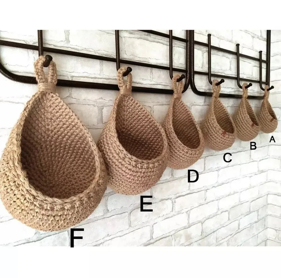 🎄Early Christmas Sale🎁-Handmade Wall Hanging Vegetable And Fruit Basket