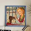 Retro Billboard-11CT Stamped Cross Stitch 40*40cm/15.75*15.75in tapestrymarket