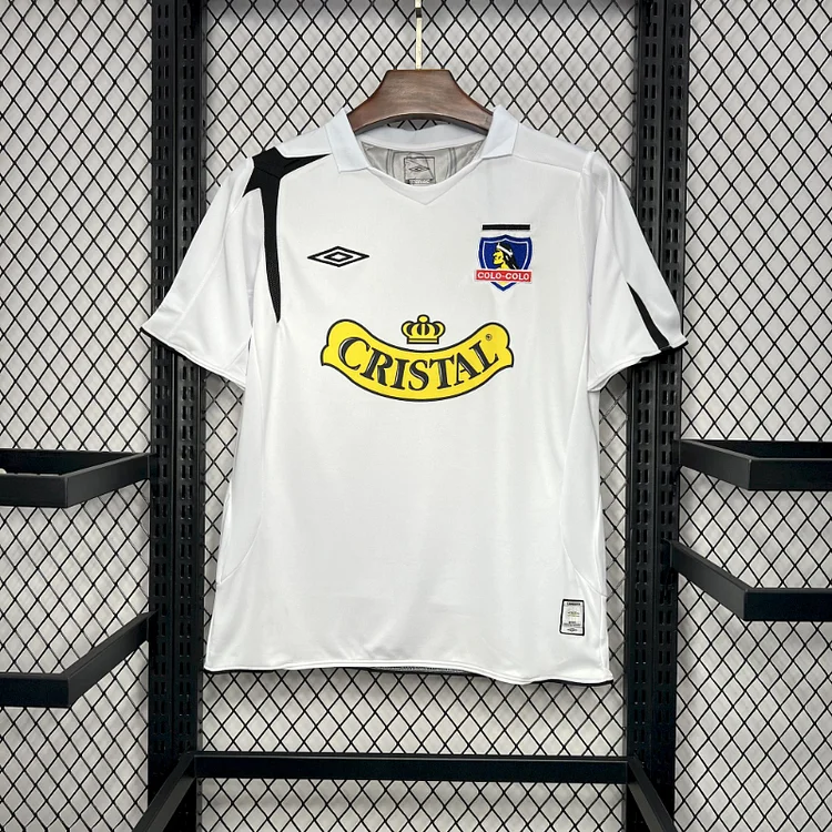 2006-07 retro Colo-Colo home football jersey