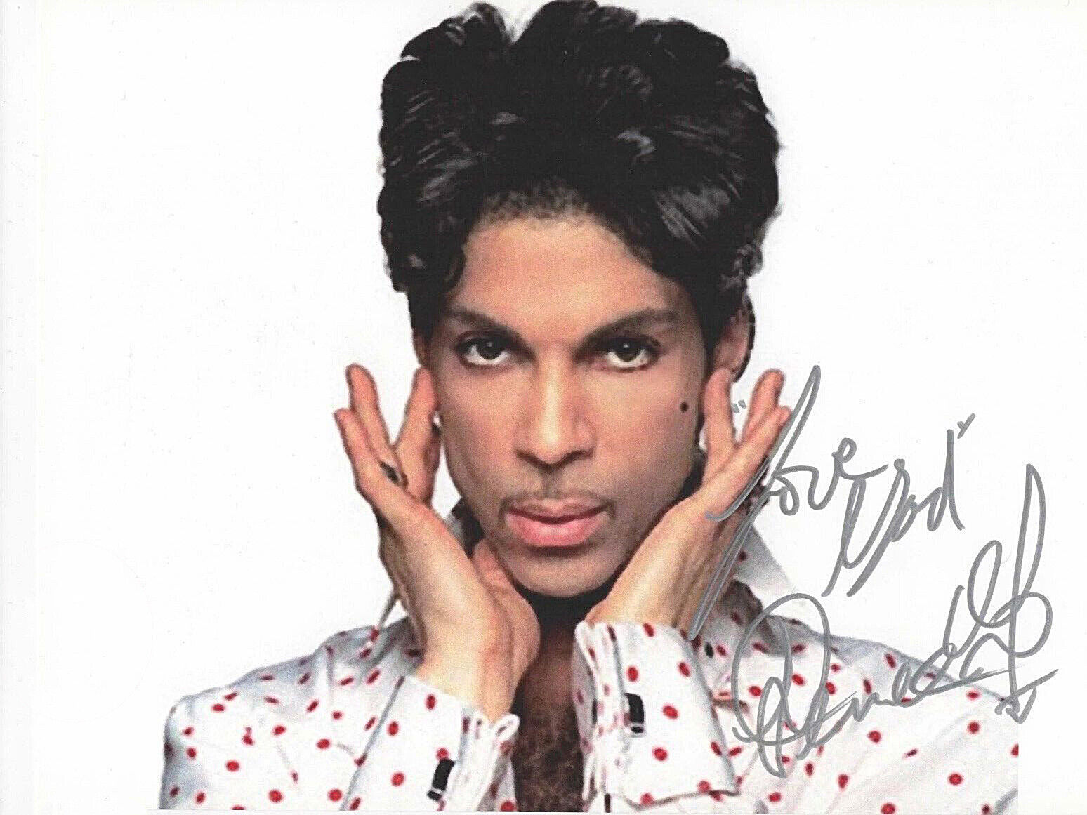 Prince Autographed signed 8x10 Photo Poster painting Reprint