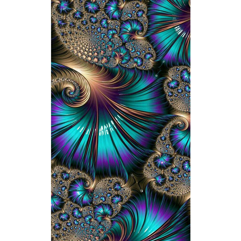 

Fractal - Round Drill Diamond Painting - 40*70CM (Big Size), 501 Original