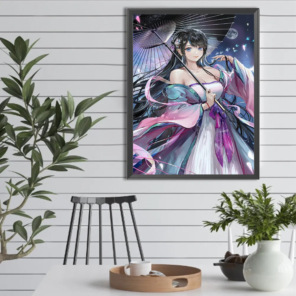 Full Round Diamond Painting 30*40cm - Girl