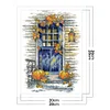 (Counted/Stamped) 14CT Autumn Gate-Cross Stitch 28*36cm/11.02*14.17in(Brand)