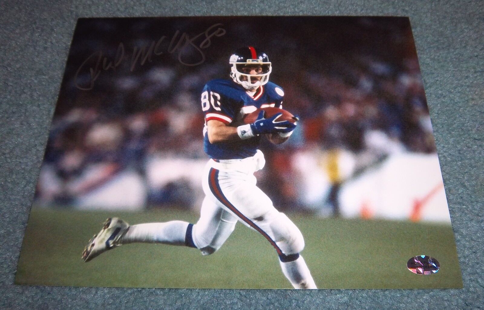 New York Giants Phil McConkey Signed Autographed 8x10 Photo Poster painting C