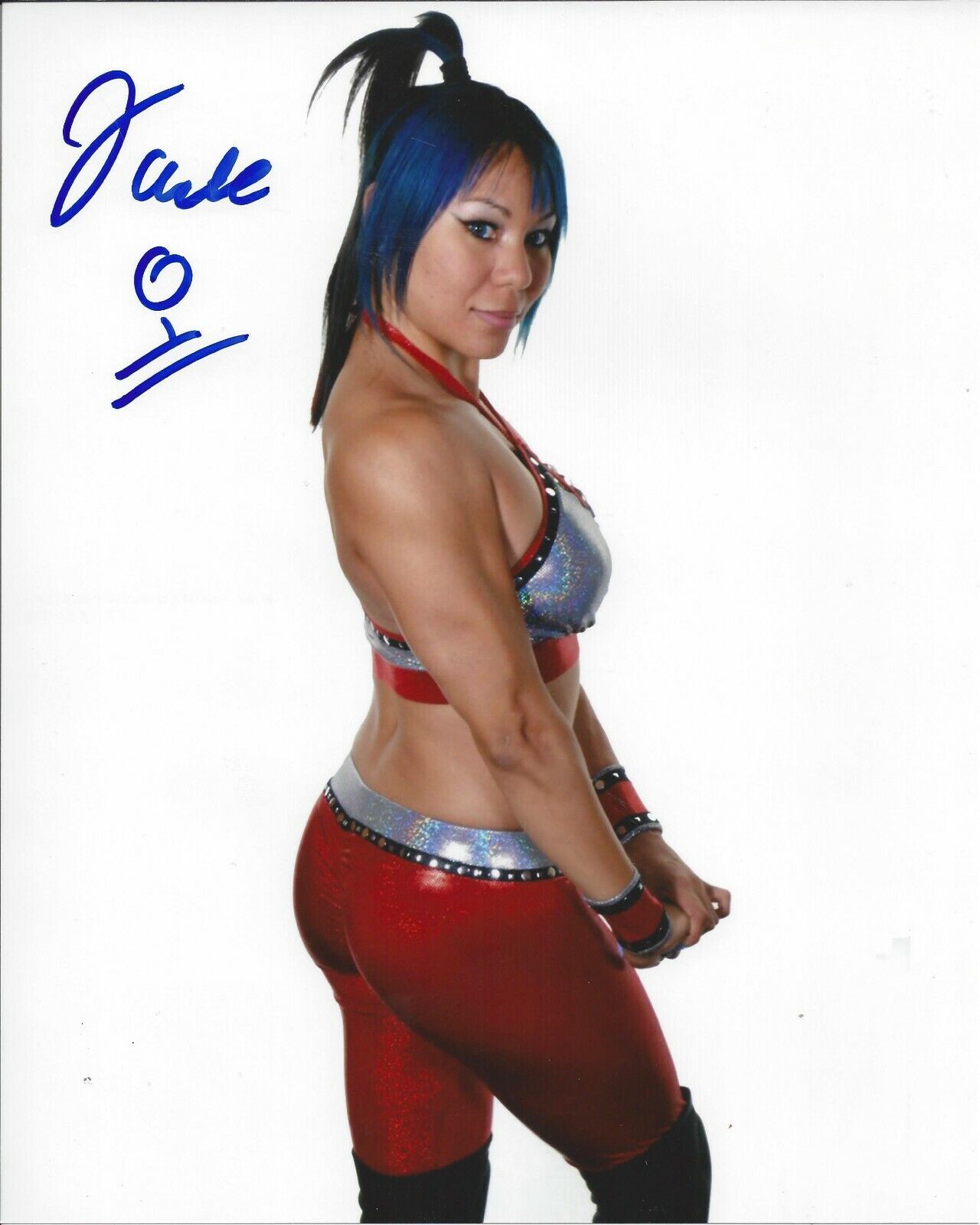 Jade autographed 8x10 WWE NXT Mia Yim#10