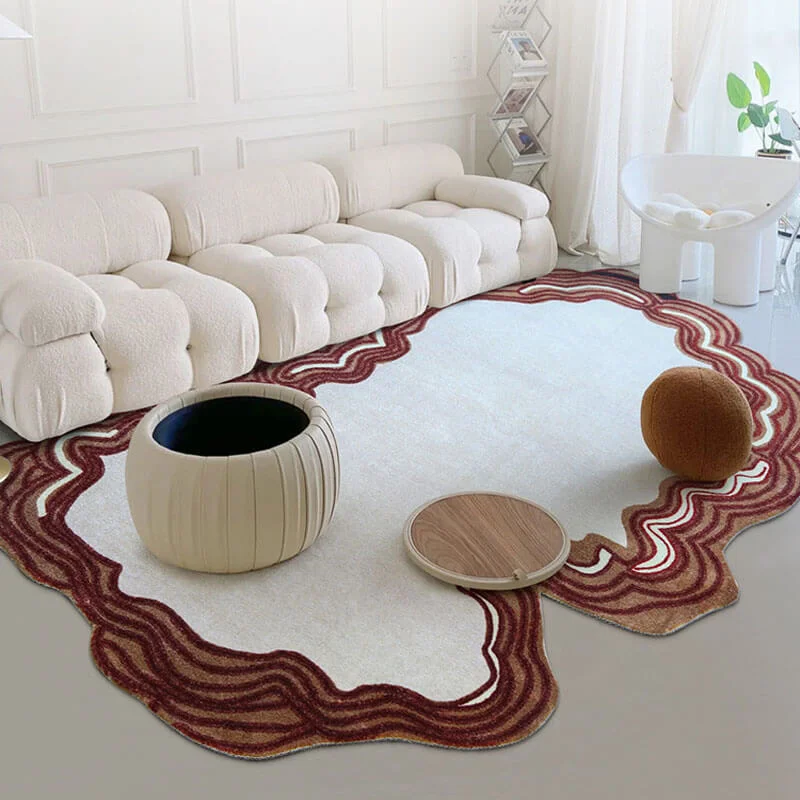 Irregular Rugs for Living Room / Bedroom