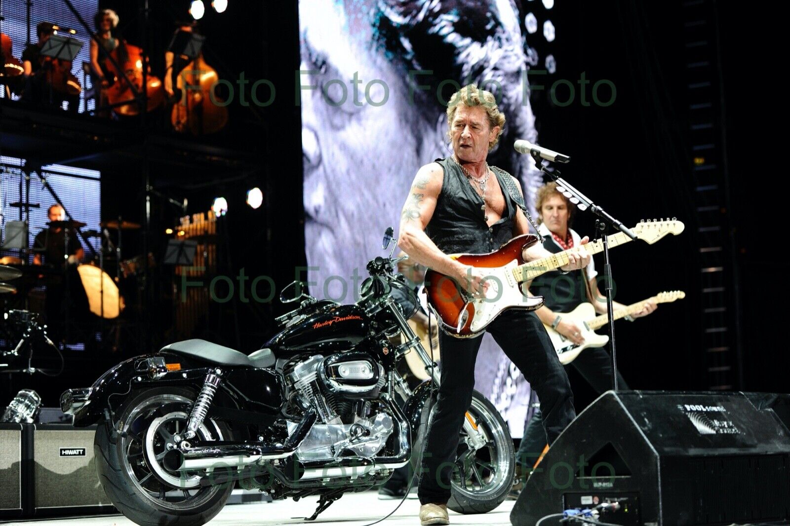 Peter Maffay Rock Pop Songs Music Photo Poster painting 20 X 30 CM Without Autograph (Be-4