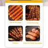 5 Grids Sausage Pan Hot Dog Maker Hot Dog Mold Pan for Outdoor Kitchen Breakfast