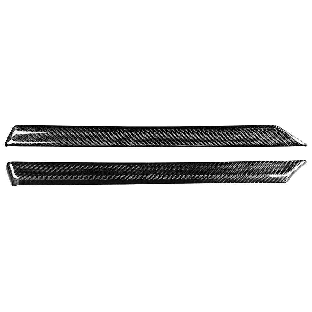 

Dry Carbon Fiber Interior Front Door Panel Trim Strip for Honda Civic 16-20, 501 Original