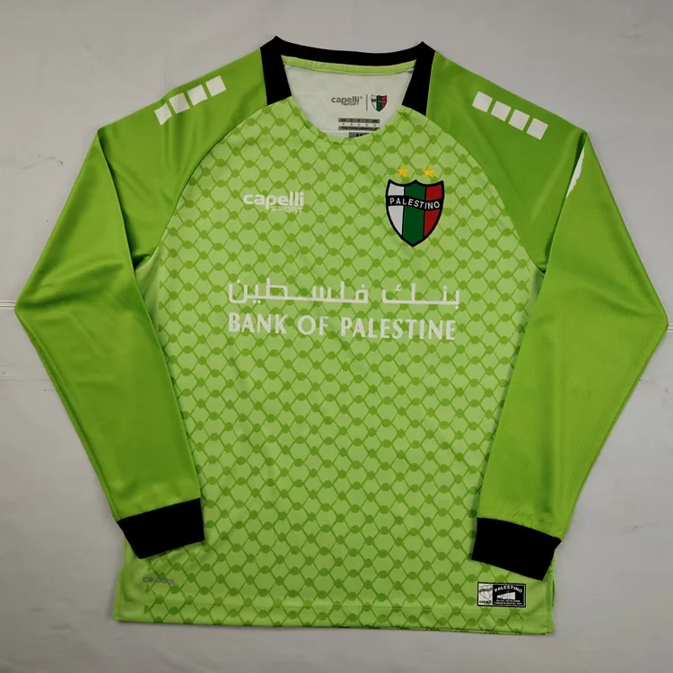 2025 Palestine long-sleeved green jersey