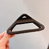 8PCS Minimal Plain Color Triangle Hair Claws