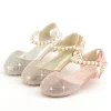 Girls Flat Heels Princess Sandals Dance Fashion Party Shoes