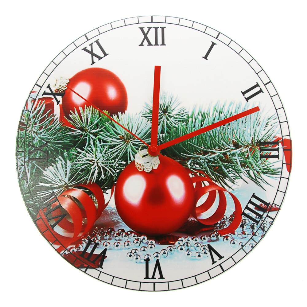 

Christmas Ornament - Frameless Acrylic Wall Clock, 501 Original