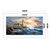 Lighthouse-11CT Stamped Cross Stitch Kit(85*40cm)