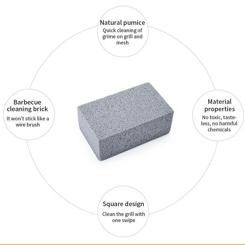 Summer Limited Time-50% Off Grill Griddle Cleaning Brick Block