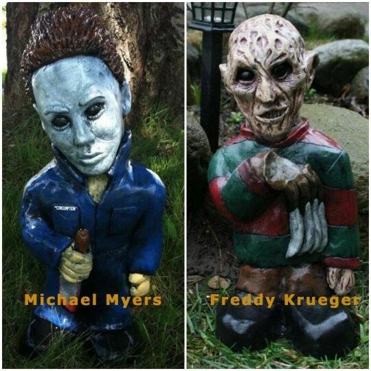 HORROR MOVIE GARDEN GNOMES KILLER