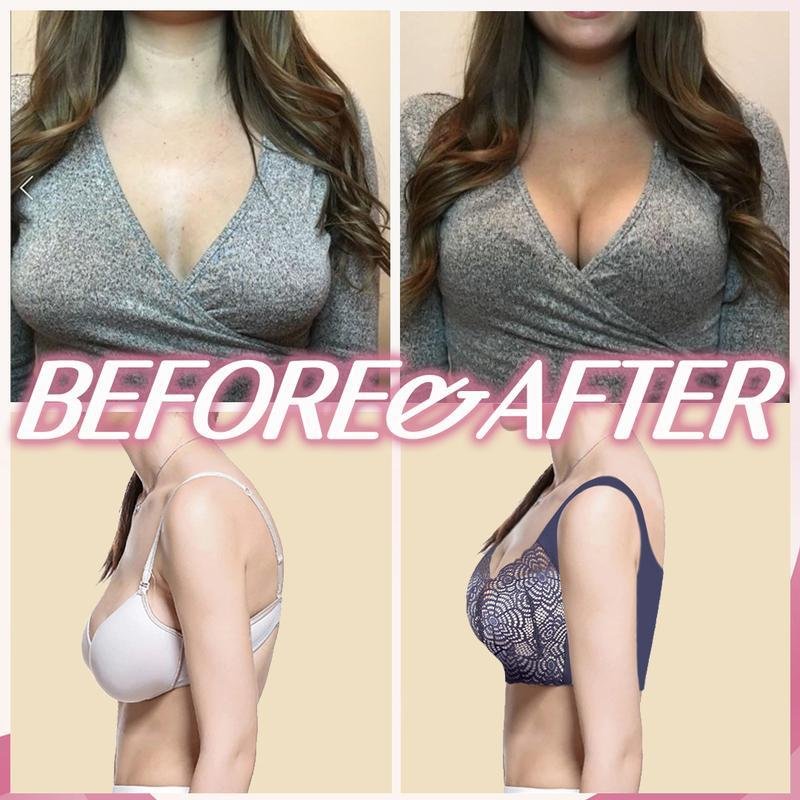 Aire Ultimate Lift Full-Figure Seamless Lace Bra – Wire-Free, Breathable, Maximum Support & Comfort - View #2