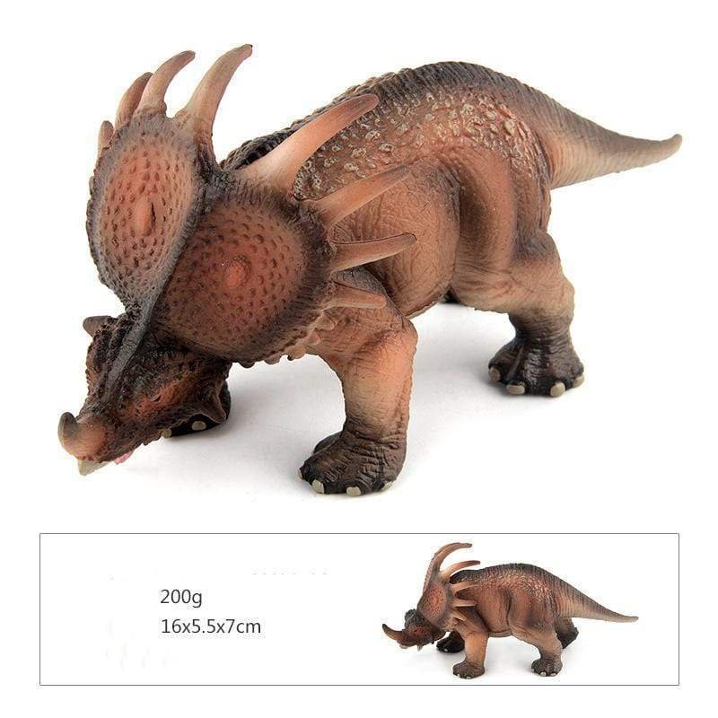7‘’ Realistic Styracosaurus Dinosaur Solid Action Figure Model Toy Decor
