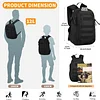 12L/ 15L/ 20L/ 30L Mini Rucksack Taktisch Wanderrucksack Molle Schultasche Wasserabweisend Daypack Milit&auml;risch Schulrucksack Studenttasche Unitasche Sporttasche Laptoptasche f&uuml;r Outdoor Sport