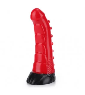 Red Suction Octopus Foot Animal Dildo