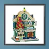 Christmas Cabin-Partial Special Shaped Diamond Painting 40*40CM