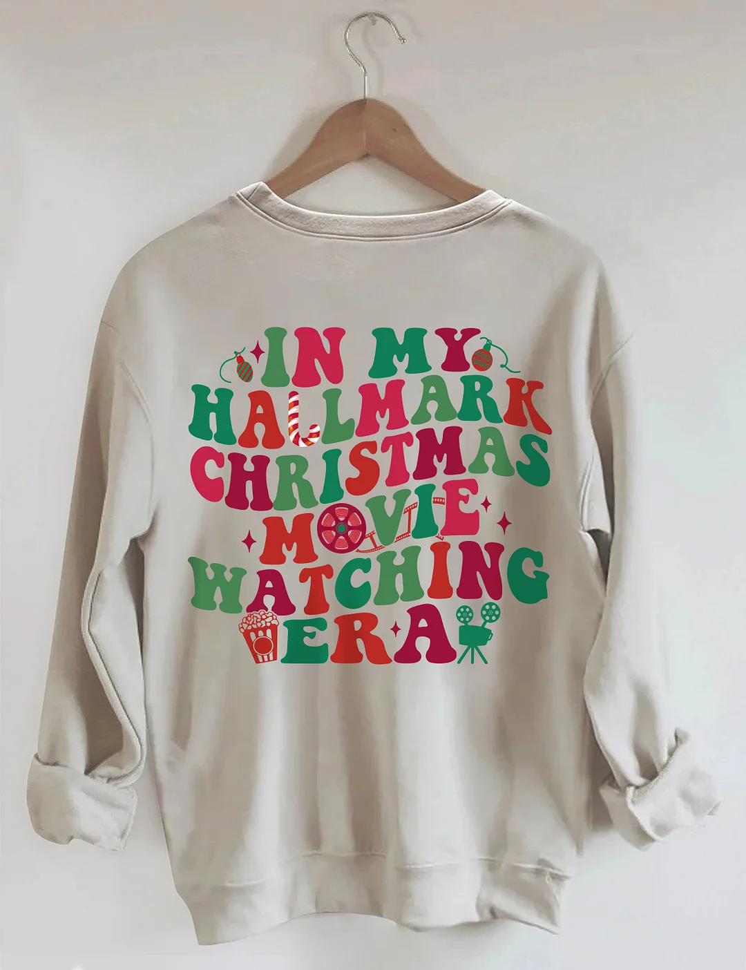 Christmas Movie Watching Era Sweatshirt