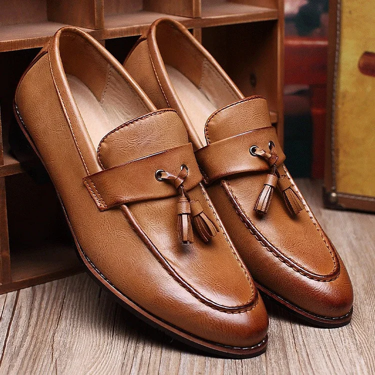 Moretti Leather Loafers QueenFunky