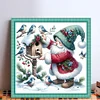 Goblin And Bird-11CT Stamped Cross Stitch 40*40cm/15.75*15.75in