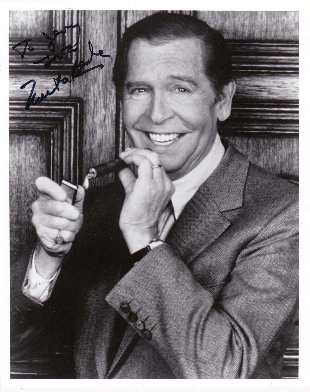 Milton Berle Autographed/Si