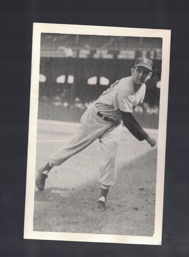 Ralph Brickner Boston Red Sox Vintage Baseball Postcard Size Photo Poster painting RH1