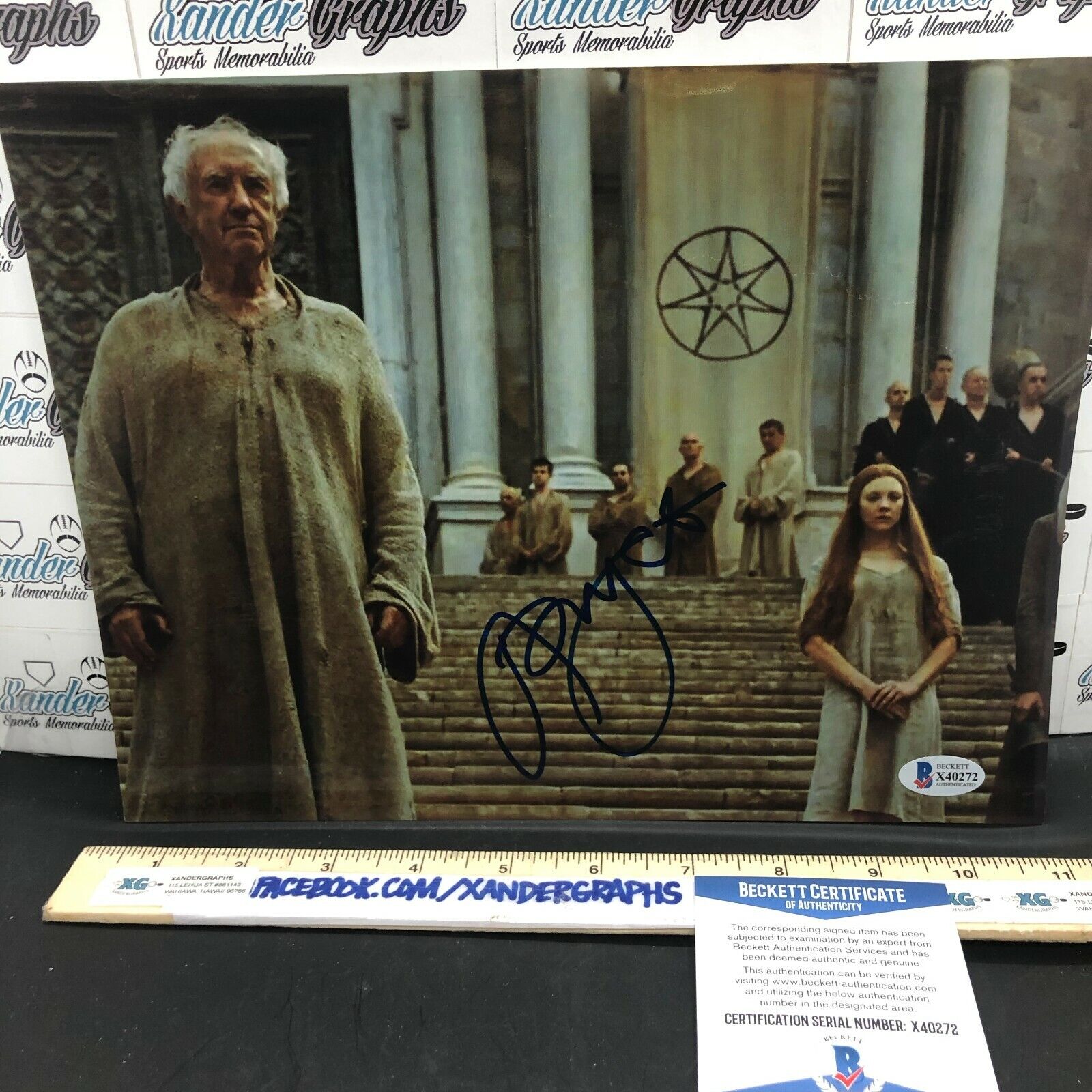 JONATHAN PRYCE Game of Throne SIGNED AUTOGRAPHED 8X10 Photo Poster paintingGRAPH-BECKETT BAS COA