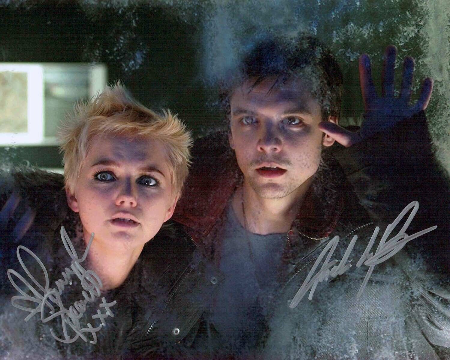 Hanna SPEARRITT & Andrew Lee POTTS SIGNED Primeval TV Series Photo Poster painting AFTAL RD COA