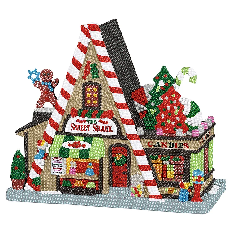 5D Diamond Painting Disney Christmas Train Station Kit