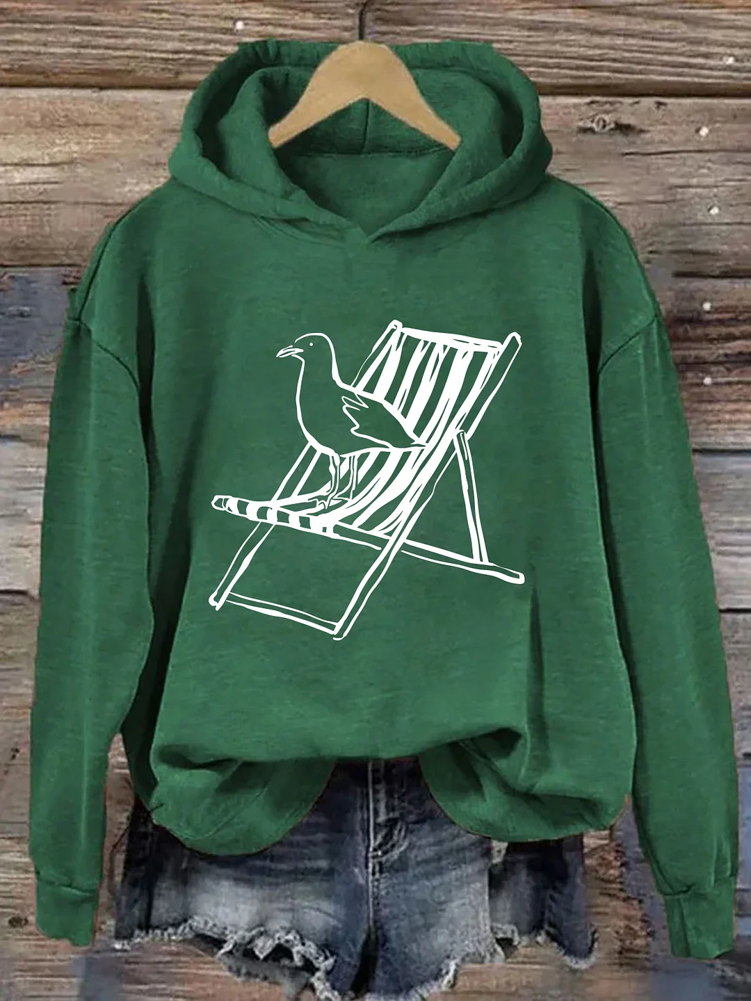 Whimsical Seagull Hoodie
