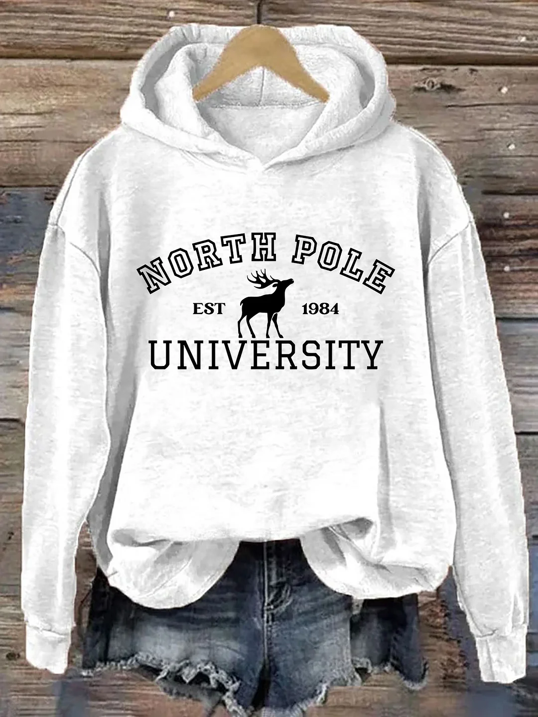 North Pole University Hoodie