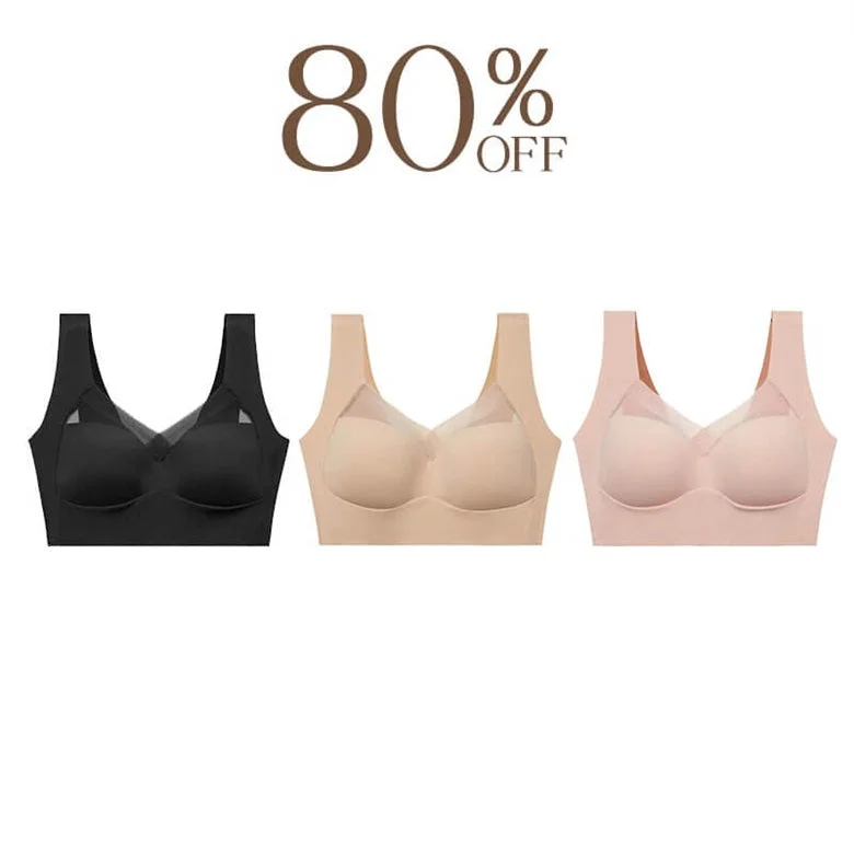 Newcavaz Bra Ultimate Lift Full-Figure Seamless Bra, Comfortable and Breathable Without Restraint