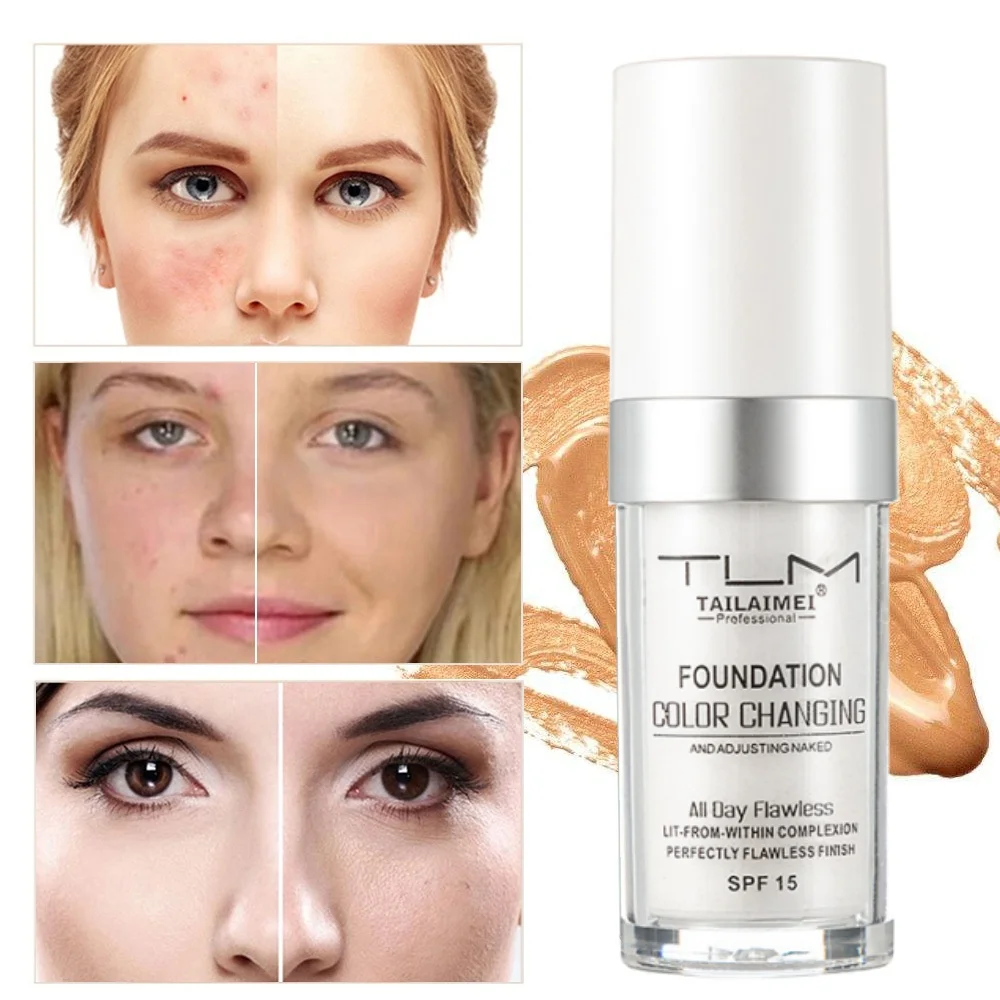 🎁Hot Sale Buy 1 Get 1 Free🎉Colour Changing Mature Skin Foundation🎁