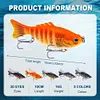 Sinking Wobblers Fishing Lures 10cm 16g Multi Jointed Swimbait Artificial Bait
