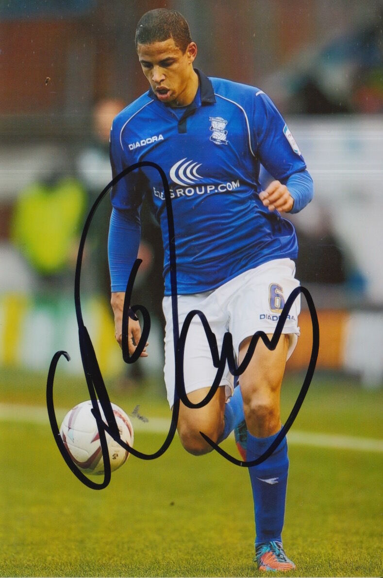 BIRMINGHAM CITY HAND SIGNED CURTIS DAVIES 6X4 Photo Poster painting 1.