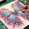 Framed Diamond Painting - Special Shaped - Butterfly (25x25cm)
