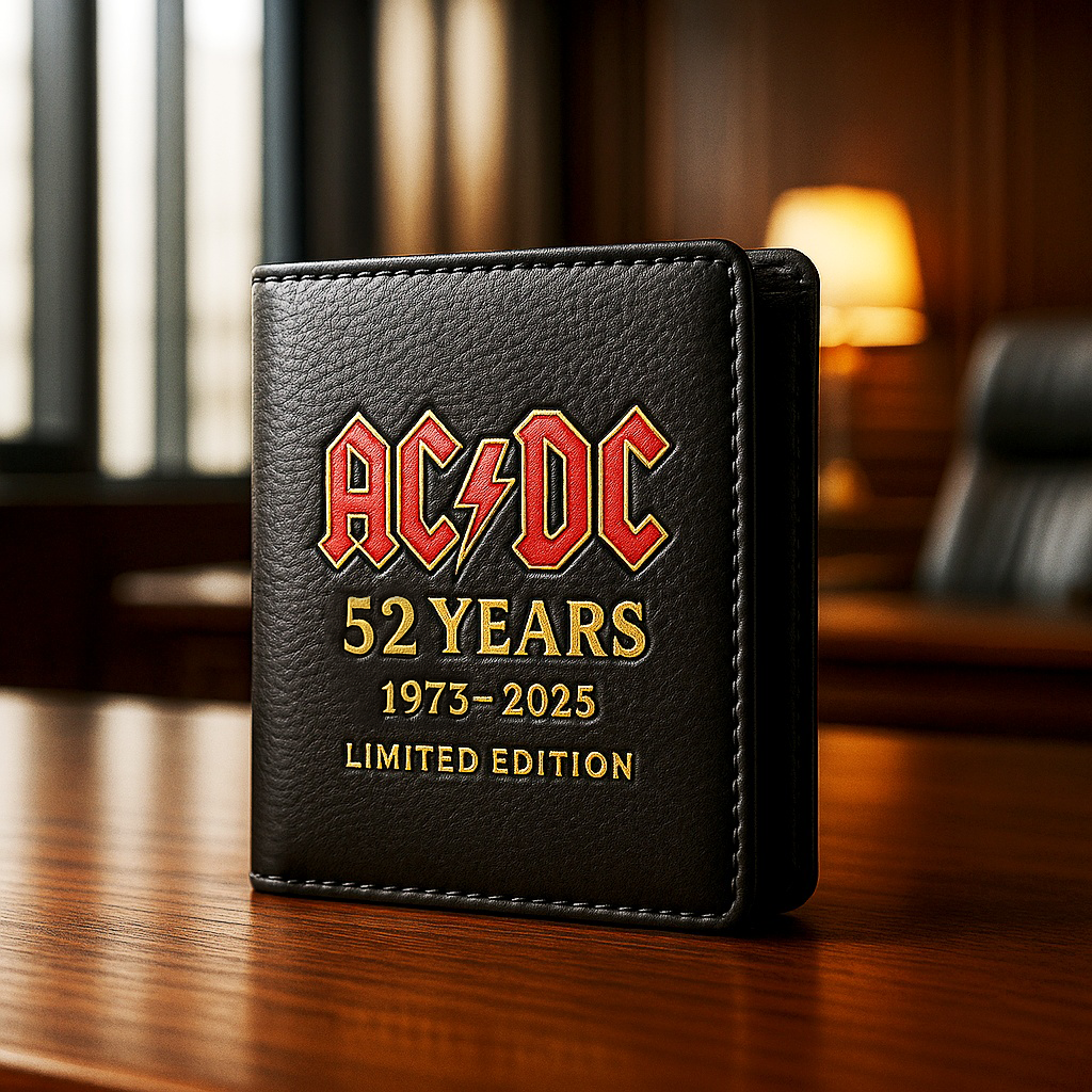 AC/DC - 52 Rocking Years Commemorative Wallet