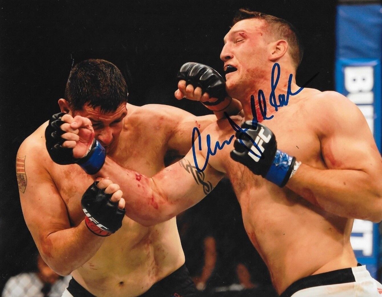 Chris De La Rocha signed UFC 8x10 Photo Poster painting autographed MMA