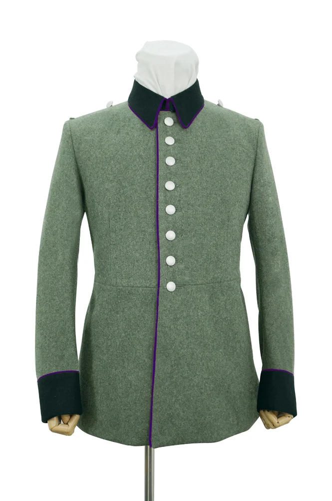   Wehrmacht German M1935 General Officer Waffenrock Wool Piped Dress Tunic German-Uniform