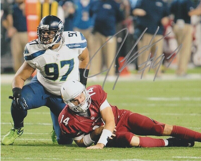 Jordan Hill Seattle Seahawks Autographed Signed 8x10 Photo Poster painting CFS