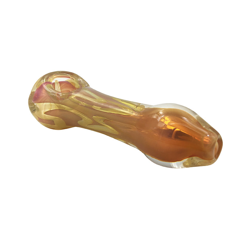Newest Unique Design Glass Spoon Pipe Smoking Hand Pipe