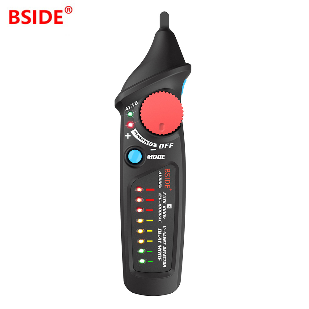 

BSIDE AVD06X 12-1000V Adjustable Sensitivity Non-contact Voltage Test Pen, 501 Original